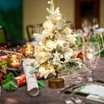 thumbnail image 4 of New Flocking Small Tree Green Table Decoration Christmas Tree Christmas Decoration Mini Table Decoration Holiday Props, 4 of 9