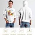 thumbnail image 5 of Curious George 3 Hoodie Fashion Hip Hop Women/Men Hoodie Sweatshirt With Pocket, 5 of 7