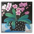 thumbnail image 1 of Epic Art 'Orchid For Terri' by Holly Wojhan, Acrylic Glass Wall Art, 24"x24", 1 of 8