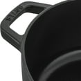 thumbnail image 6 of Staub Cast Iron 6.25-qt Shallow Oval Dutch Oven - Black, 6 of 8