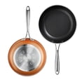thumbnail image 2 of Gotham Steel Copper Cast 12 inch Nonstick Frying Pan with Stay Cool Handle Oven Dishwasher Safe, 2 of 6