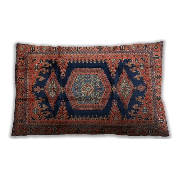 Ahgly Company Outdoor Rectangular Traditional Lumbar Throw Pillow, 13 inch by 19 inch