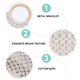 thumbnail image 3 of Cotton Rope Tote Bag Woven Beach Bag Young Girls 1Pack Suitable For Everyday Use, 3 of 3