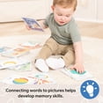 thumbnail image 6 of Melissa & Doug® Ms. Rachel™ First Words Textured Sensory Flashcards Preschool Learning Toy for Boys, Girls - FSC Certified, 6 of 11