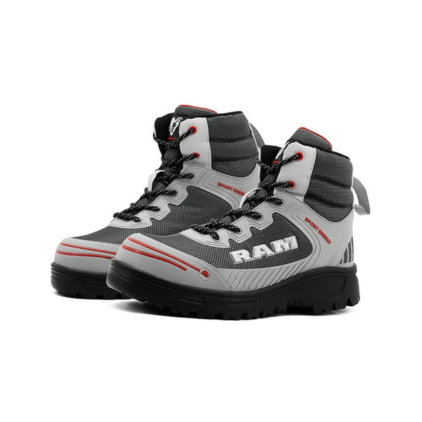 Bota Industrial Ram Casquillo De Uso Rudo Caballero gris