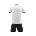 thumbnail image 4 of LWNYDPLSD Boys Soccer Jersey Set 2 Piece School Uniform Outfit for Teen Boys Training Team Sweatshirts+Summer Running Shorts Basketball Tracksuit Kids Boy Clothes, 4 of 4