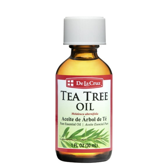 De La Cruz 100% Australian Tea Tree Essential Oil for Aromatherapy and Diffuser 1 fl oz