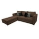 thumbnail image 3 of Sala Esquinera El Bazar Store Aston Chocolate 260x200 cm, Tela Lino nacional, Modular, 3 of 4