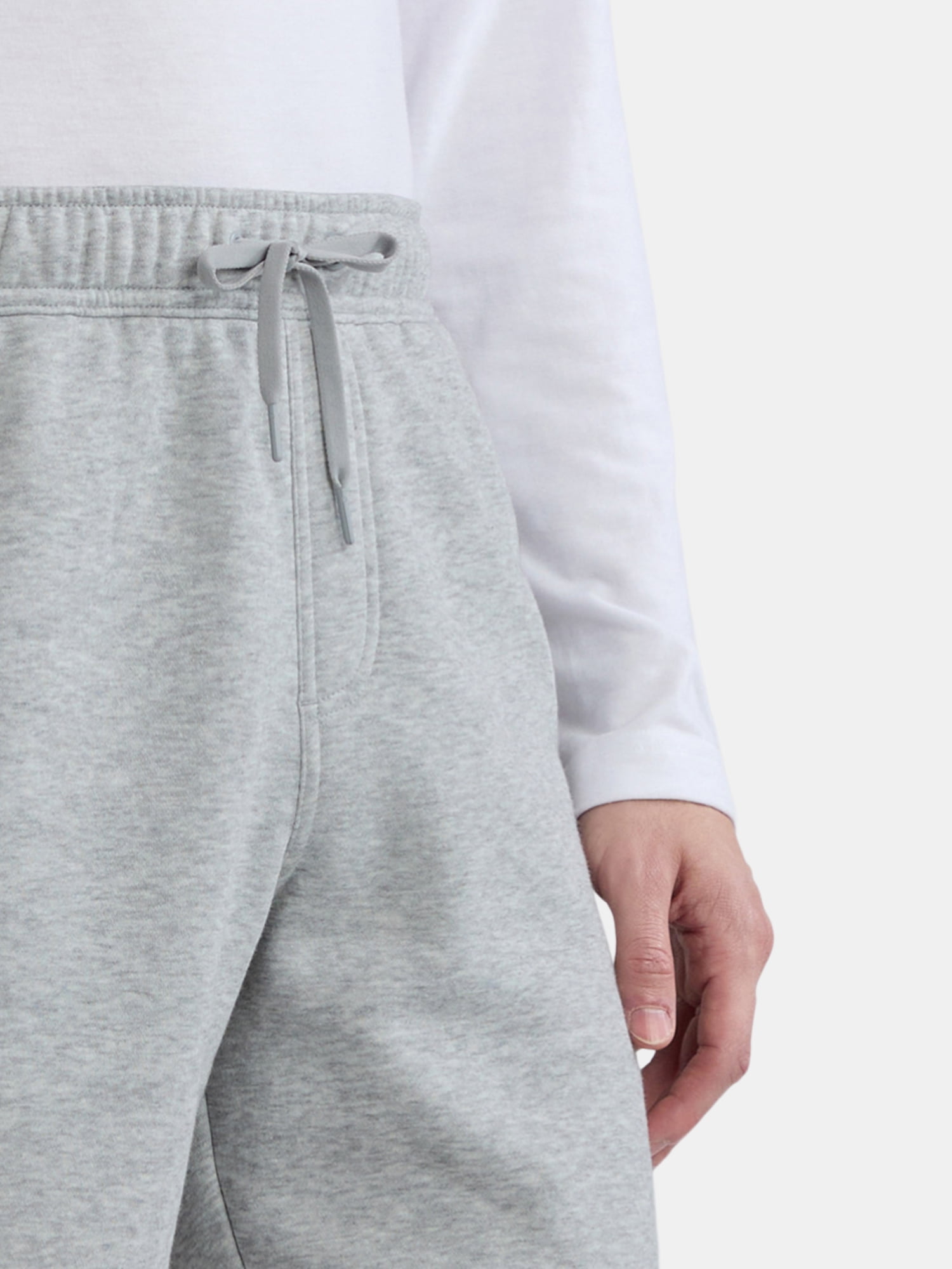 Athletic Works Men’s and Big Men’s Fleece Shorts, Size S-5XL