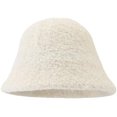 thumbnail image 1 of LinYooLi Y2K Hat Female Fashion Autumn/Winter Solid Color Wool Fisherman Hat Thicken Warm Bucket Hat Simple Basin Hat Male, 1 of 8