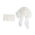 thumbnail image 2 of Cinturón Obi para Kimono, fácil de poner, accesorios para fotos para mujer, cinturón Yukata para presentaciones Blanco, 2 of 9