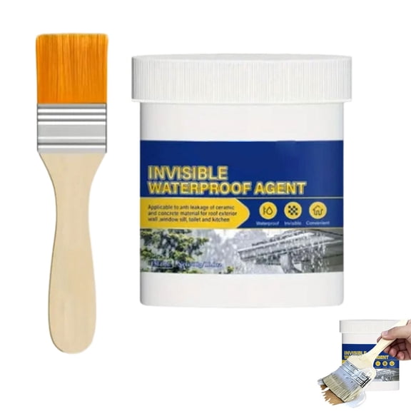 Liquid Sealant 2026 Upgraded Anti Leaking Sealant Agent Transparent Coating Water Based Indoor & Outdoor Roofs Walls Garden Anti Leakage Agent 300g