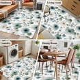 thumbnail image 5 of 3'x5' Rug for Living Room Bedroom, Watercolor Dandelion Washable Area Rugs Non-Slip Carpet Mats, Spring Flowers Botanical Vintage Indoor Low Pile Area Rug Runner for Kitchen, Mudroom, 5 of 8