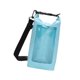 thumbnail image 5 of Bolsas secas impermeables para teléfono, ligeras, para mujeres y hombres, impermeables, con tapa enrollable. Azul claro, 5 of 9