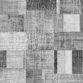 thumbnail image 1 of Ahgly Company Indoor Square Patchwork Gray Transitional Area Rugs, 3' Square, 1 of 1