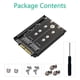 thumbnail image 5 of 2 in 1 M.2 NVME SSD and B Key/B&M Key SSD to SFF-8639 U.2 with Frame Bracket - Retain MSATA SSD As 7, 5 of 5
