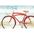 thumbnail image 3 of Mullan, Michael 18x13 Black Modern Framed Museum Art Print Titled - Beach Cruiser His I, 3 of 5