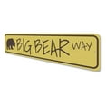 thumbnail image 4 of Big Bear Way Novelty Decor, Metal Wall Sign - 4x18 Inches, 4 of 4