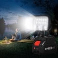 thumbnail image 2 of Yeacher 3 Inch LED Work Light for 21V Lithium Batteries Super Bright Outdoor Lighting 120 Degree Rotation Light Portable Handheld Flashlight for Camping Hiking Emergency, 2 of 7