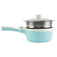 thumbnail image 4 of Leyeet 1.8L Hot Pot Electric Upgraded, Non-Stick Sauté Pan, Rapid Noodles Electric Pot, Mini Portable Hot Pot for Steak, Egg, Fried Rice, Ramen, Oatmeal, Soup with Power Adjustment, Blue, 4 of 8