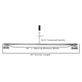 thumbnail image 3 of Class A Customs 45"" Cargo Trailer Cambar Cam Bar For Folding Ramp Door, 3 of 4