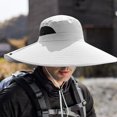 thumbnail image 4 of Sombrero de pescador de 60 cm de circunferencia, de secado rápido, para exteriores, con protección solar ultravioleta, transpirable, 4 of 6