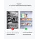 thumbnail image 2 of Contenedor para refrigerador con barra de tracción de diseño exclusivo, soporte transparente para huevos para una fácil visibilidad, organizador para refrigerador que ahorra espacio para un, 2 of 5