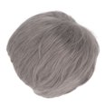 thumbnail image 2 of Peluca Corta NikouMX Negra Gris para Hombres Pelo Sintético, 2 of 8
