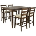 thumbnail image 2 of Safavieh Melvin 36" Transitional Dining Table, Beige/Brown, 2 of 5
