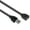 0.2m-straight head, variant on Flat Data Line USB 2.0 Extension Cable 90 Degree/Straight Head Male to Female for Efficient Charging and Data Transfer