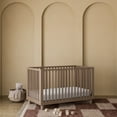 thumbnail image 3 of Art of Nursery by Storkcraft Sicily Deluxe 3-in-1 Convertible Crib with Bonus Toddler Guardrail, Hazelnut, 3 of 15