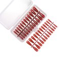 thumbnail image 1 of Juego de 240 puntas para uñas postizas, 12 tamaños diferentes, postizas naturales yeacher  Consejos para las uñas, 1 of 7