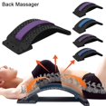thumbnail image 3 of AMERTEER Back Stretching Device Back Stretcher Waist Support Muscle Stretcher Multi-Level Lumbar Support Stretcher Spinal  Lower and Upper Muscle Pain Relief, 3 of 11