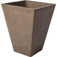 thumbnail image 2 of Algreen 17835 24 x 14 x 14 in. Valencia Square Planter, Taupe, 2 of 2