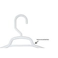 Mainstays Extra Large Clothing Hangers, 3 Pack, White, Heavy Duty