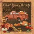 thumbnail image 2 of Phillips, Anita 15x15 Black Ornate Wood Framed with Double Matting Museum Art Print Titled - Count Your Blessings V, 2 of 4
