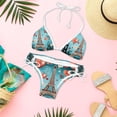 thumbnail image 6 of Eiffel Tower Valentine's Day Detachable Sponge Adjustable Strap Bikini Set - Two-Pack Swim Wear One-Piece Swimsuits, 6 of 6