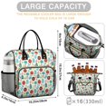thumbnail image 5 of Pioneer Flower Floral Print Pattern Womens Lunch Box for Work,Insulated Large Lunch Bag,Leakproof Adult Lunch Bag for Work,Beach,Travel,Picnic,Camping, 5 of 6