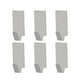 thumbnail image 3 of BRIGHTFUFU 12pcs adhesiva acero inoxidable Toalla toalla ganchos Bastidores ganchos de pared para cocina cuarto de baño, 3 of 7
