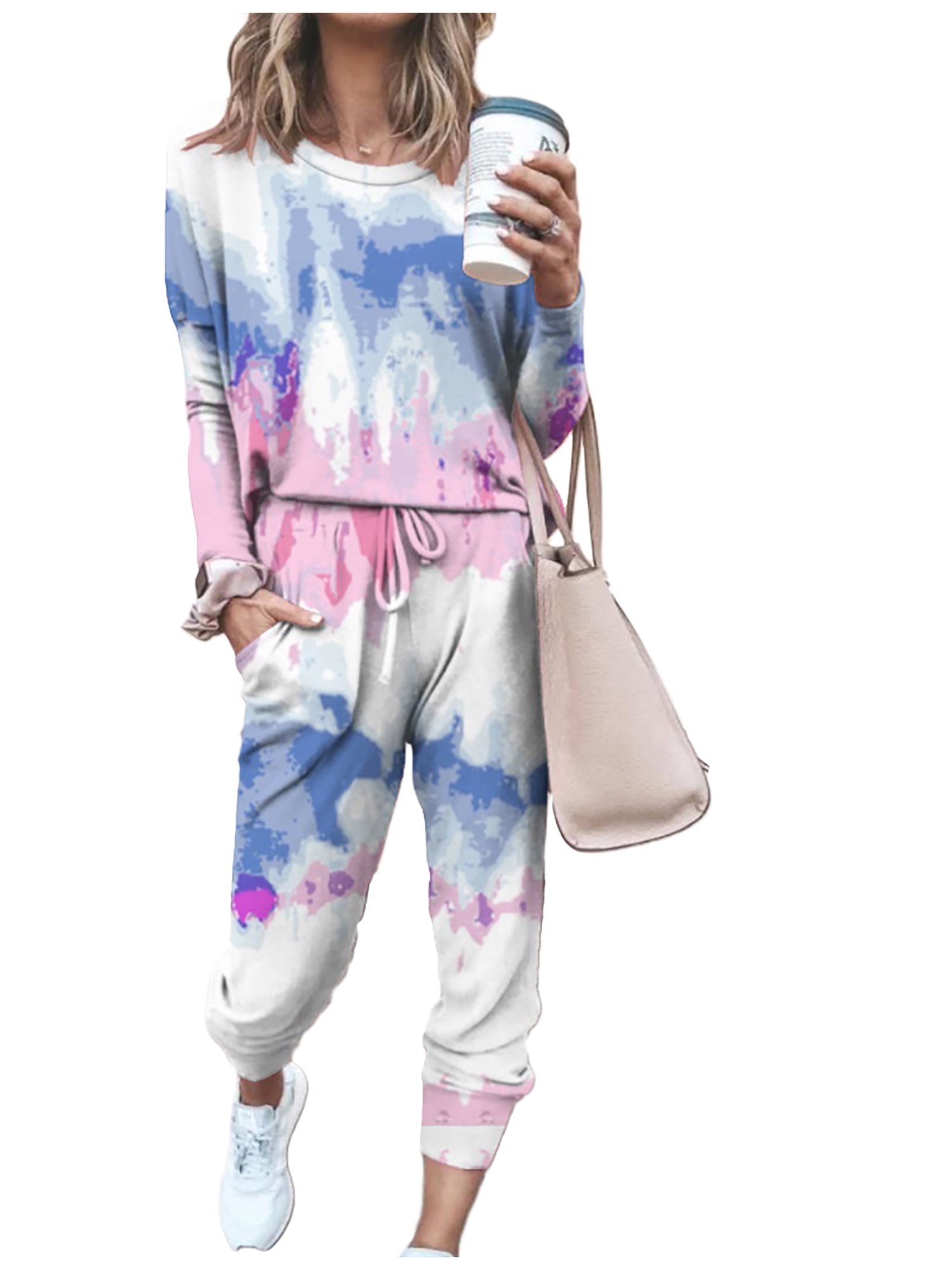womens navy blue sweatsuit