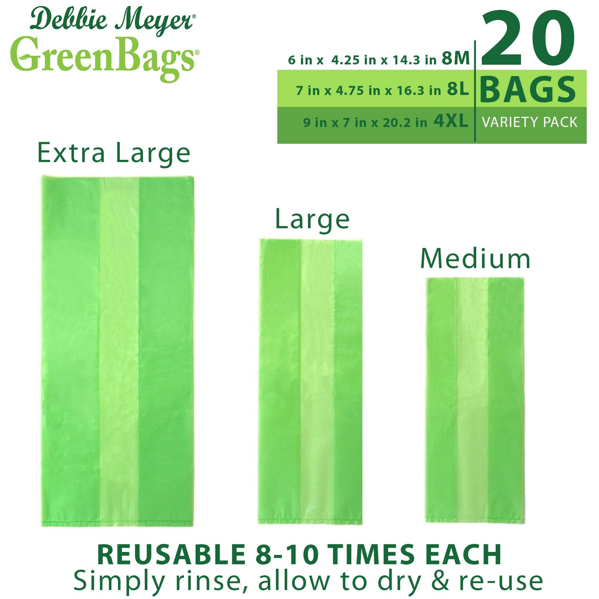 Debbie Meyer 20ct Green Bags