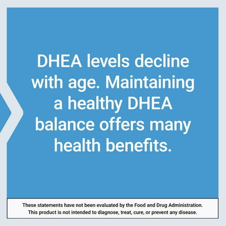 Life Extension DHEA 50 mg – Dehydroepiandrosterone – Supplement for Hormone Balance, Immune Support, Sexual Health, Bone & Cardiovascular Health, Anti-Aging & Mood Support – Gluten-Free, Non-GMO – 60