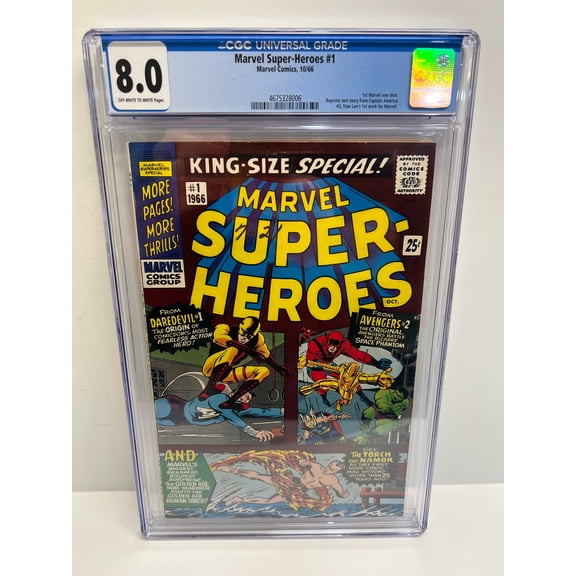 Marvel Super-Heroes #1 - CGC 8 Comic Book