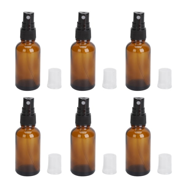 Botellas Pulverizadoras Dispensadoras ANGGREK 6 Unidades de 50 Ml Ámbar