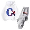 thumbnail image 2 of Spidermans Jungen sudaderas con capucha conjunto de mangueras Kinder Wunder Anime breve AZ sudadera manguera Kinder invierno cálido Kleidung Geschenk heiße Verkäufe, 2 of 5