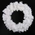 thumbnail image 4 of EWASWON Christmas 12 Inch White Artificial Christmas Wreath - Front Door Hanging, Holiday Window Decoration, Christmas Gift, 4 of 4
