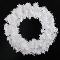 Jienlioq Christmas Clearance Frosted Berry Christmas Wreath - Artificial White Blooms Door Hanging Decor (All-Weather, 22 Inch)