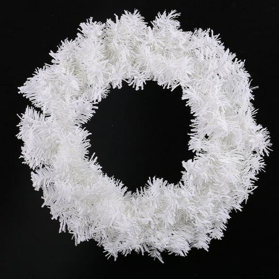 Jienlioq Christmas Clearance Frosted Berry Christmas Wreath - Artificial White Blooms Door Hanging Decor (All-Weather, 22 Inch)