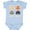 AE-Light Blue, variant on Cats Rule with Cat Heads Boys or Girls Baby Bodysuit