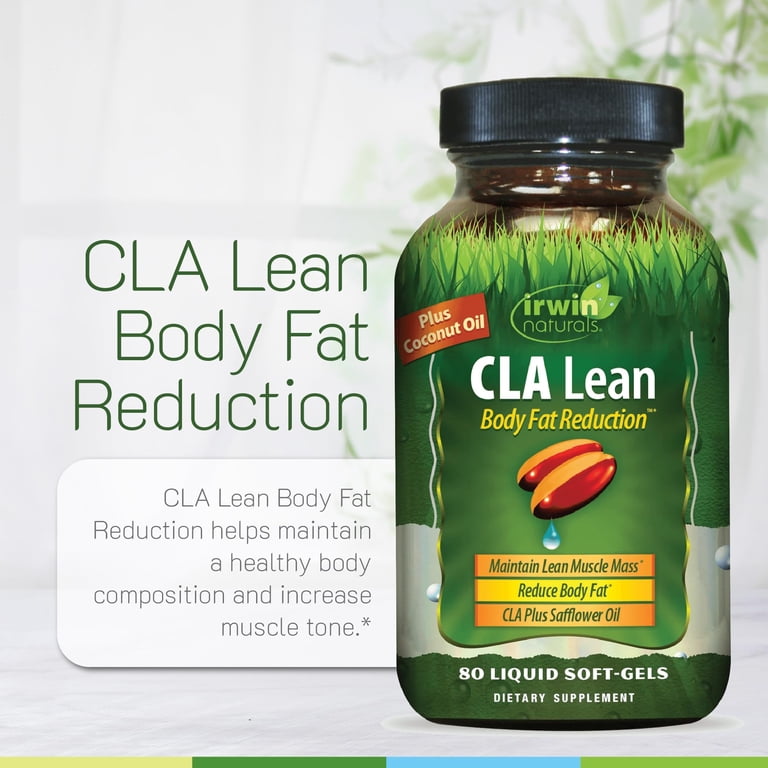 Irwin Naturals CLA Lean Body Fat Reduction  80 Liquid Soft-Gels